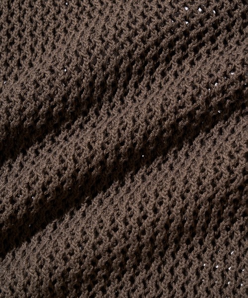 crepuscule（クレプスキュール）の「crepuscule L-G Mesh P/O (2501-004)（Tシャツ/カットソー・メンズ・ブラック/グレー・0/1/2）」の12枚目の写真