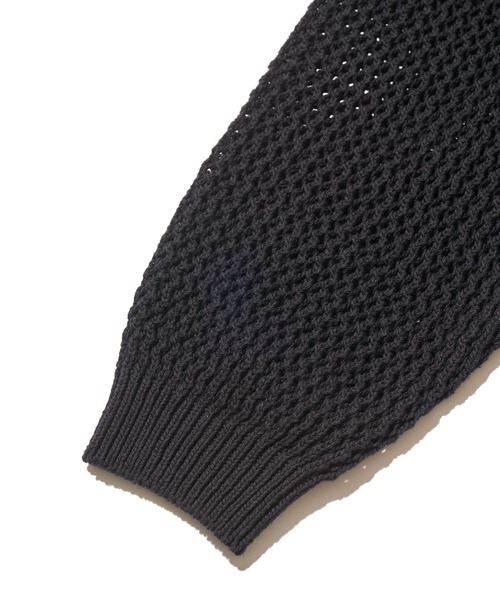 crepuscule（クレプスキュール）の「crepuscule L-G Mesh P/O (2501-004)（Tシャツ/カットソー・メンズ・ブラック/グレー・0/1/2）」の13枚目の写真