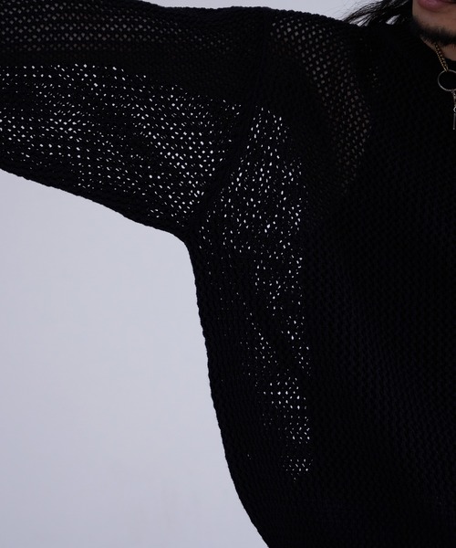 crepuscule（クレプスキュール）の「crepuscule L-G Mesh P/O (2501-004)（Tシャツ/カットソー・メンズ・ブラック/グレー・0/1/2）」の21枚目の写真