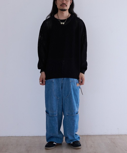 crepuscule（クレプスキュール）の「crepuscule L-G Mesh P/O (2501-004)（Tシャツ/カットソー・メンズ・ブラック/グレー・0/1/2）」の17枚目の写真