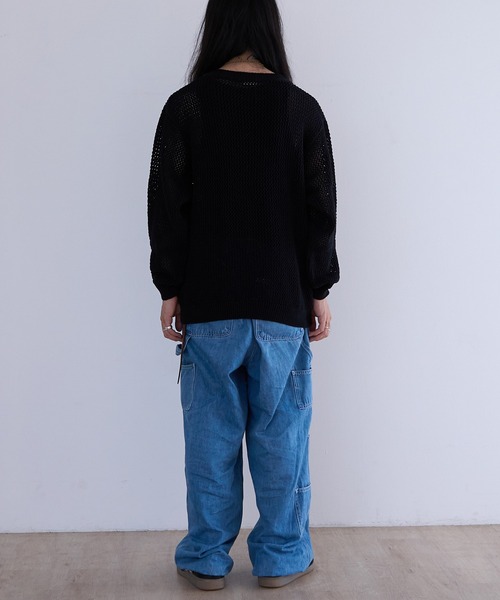 crepuscule（クレプスキュール）の「crepuscule L-G Mesh P/O (2501-004)（Tシャツ/カットソー・メンズ・ブラック/グレー・0/1/2）」の19枚目の写真