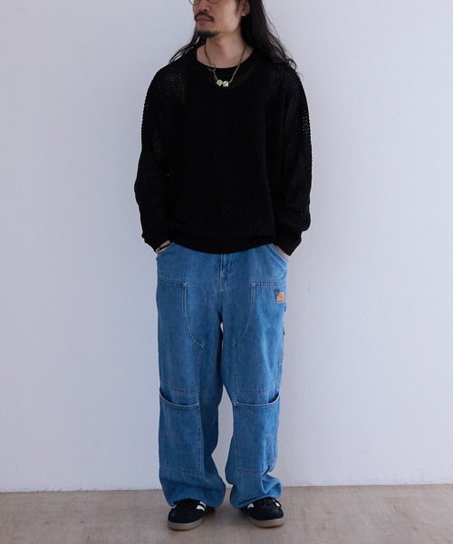 crepuscule（クレプスキュール）の「crepuscule L-G Mesh P/O (2501-004)（Tシャツ/カットソー・メンズ・ブラック/グレー・0/1/2）」の20枚目の写真