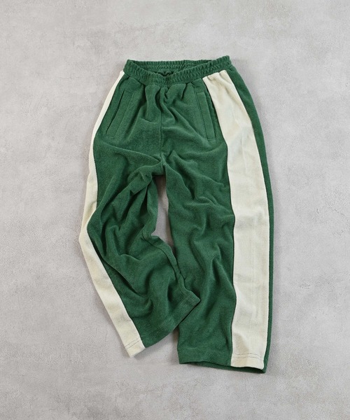 Life Support Products（ライフサポートプロダクツ）の「パイルトラックパンツ（その他パンツ・キッズ・グリーン/ブラウン/ネイビー・90/100/110/120/130/140/150）」の2枚目の写真