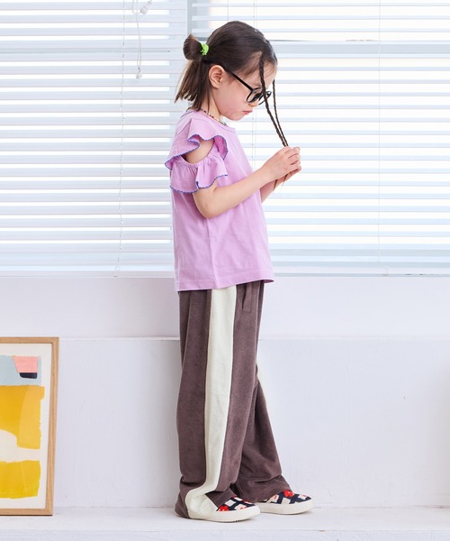 Life Support Products（ライフサポートプロダクツ）の「パイルトラックパンツ（その他パンツ・キッズ・グリーン/ブラウン/ネイビー・90/100/110/120/130/140/150）」の11枚目の写真