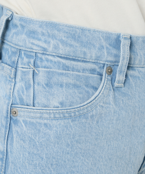 SLOBE IENA(スローブイエナ)の「《3サイズ展開/追加6》LE DENIM ストレートデニムパンツ(その他パンツ・レディース・サックスブルー・38/34/36)」の20枚目の写真