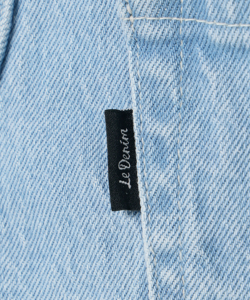 SLOBE IENA(スローブイエナ)の「《3サイズ展開/追加6》LE DENIM ストレートデニムパンツ(その他パンツ・レディース・サックスブルー・38/34/36)」の11枚目の写真
