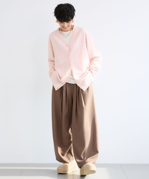 BARNYARDSTORM(バンヤードストーム)の「BARNYARDSTORM / ミドルライトカーデ / ハンドウォッシャブル(カーディガン/ボレロ・レディース・ベージュ/ピンク/チャコールグレー/グレー/ライトグリーン/ホワイト・FREE)」の12枚目の写真