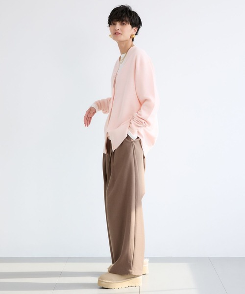 BARNYARDSTORM(バンヤードストーム)の「BARNYARDSTORM / ミドルライトカーデ / ハンドウォッシャブル(カーディガン/ボレロ・レディース・ベージュ/ピンク/チャコールグレー/グレー/ライトグリーン/ホワイト・FREE)」の10枚目の写真