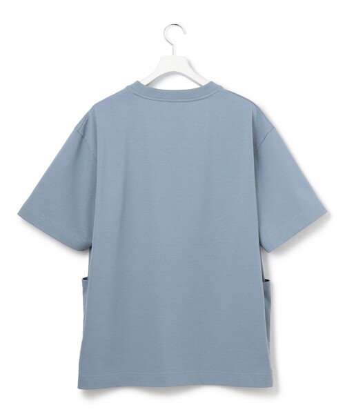 J.PRESS YORK STREET(ジェイプレスヨークストリート)の「【UNISEX】ワンポイントプリント Tシャツ(Tシャツ/カットソー・メンズ・ホワイト系/ネイビー系/ライトグリーン系/グレー系/ダルブルー系・LARGE/MEDIUM/SMALL)」の6枚目の写真