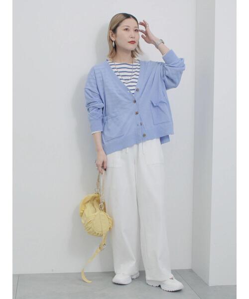 Samansa Mos2 blue（サマンサモスモスブルー）の「シャーリングミニドラムバッグ（ハンドバッグ・レディース・ベージュ/イエロー/ブラック・F）」の22枚目の写真