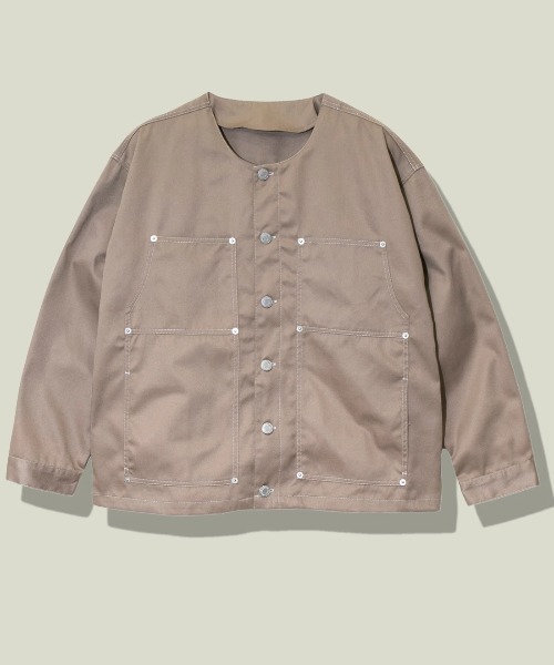 go slow caravan(ゴースローキャラバン)の「Mountain Mania/マウンテンマニア MULTI POCKET COVERALL(カバーオール・メンズ・オリーブ/タン/ブラック・MEDIUM/X-LARGE/LARGE)」の1枚目の写真