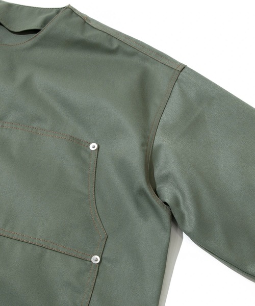 go slow caravan(ゴースローキャラバン)の「Mountain Mania/マウンテンマニア MULTI POCKET COVERALL(カバーオール・メンズ・オリーブ/タン/ブラック・MEDIUM/X-LARGE/LARGE)」の6枚目の写真
