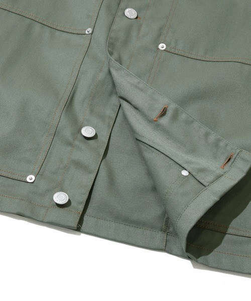 go slow caravan(ゴースローキャラバン)の「Mountain Mania/マウンテンマニア MULTI POCKET COVERALL(カバーオール・メンズ・オリーブ/タン/ブラック・MEDIUM/X-LARGE/LARGE)」の9枚目の写真