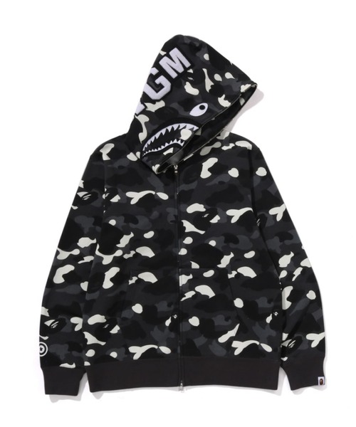 CITY CAMO SHARK FULL ZIP HOODIE（パーカー）｜A BATHING APE