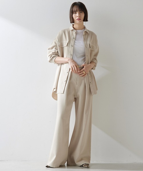 ドロップデニムシャツ（シャツ/ブラウス）｜Whim Gazette（ウィム