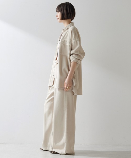 Whim Gazette ドロップデニムシャツ新品未開封未使用 Whim Gazette｜ドロップデニムシャツ | Rakuten Fashion(楽天