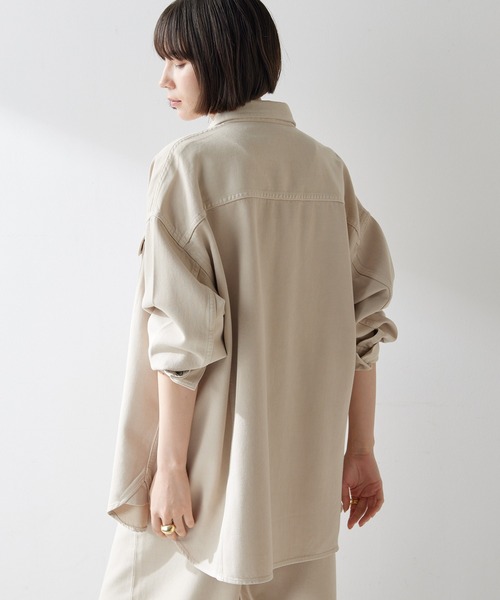 ドロップデニムシャツ（シャツ/ブラウス）｜Whim Gazette（ウィム