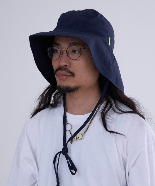 Bocodeco(ボコデコ)の「bocodeco Nylon Visor Hat (BD-BE106)(ハット・メンズ・ネイビー/ブラック・FREE)」の5枚目の写真