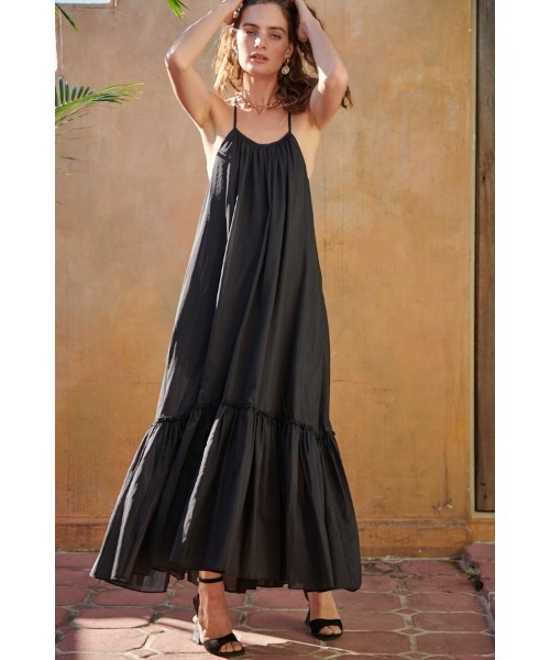 ☆新品 Estella.k シルク混 Dramatic summer dress Dramatic Summer Dress ドラマティックサマードレス(ワンピース