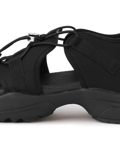 ROPE' PICNIC（ロペピクニック）の「アジャスタースピンドルスニーカーサンダル/リンクコーデ（サンダル・レディース・ブラック/キナリ・L/M/S）」の5枚目の写真