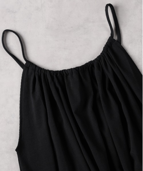 Lee（リー）の「【Lee】「WEB限定」キャミソールドレス（ワンピース・レディース・ブラック・M）」の5枚目の写真