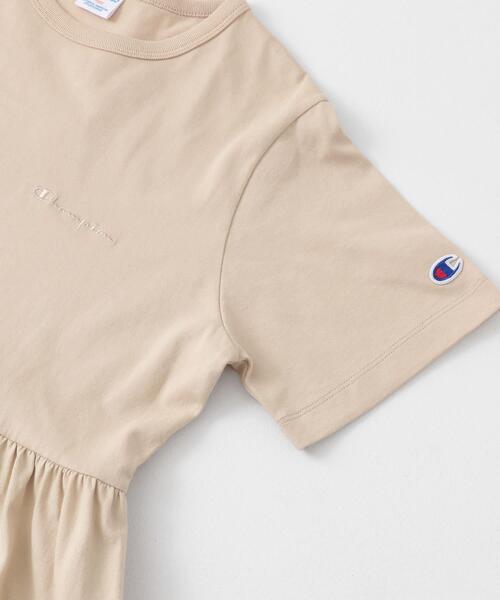 Champion（チャンピオン）の「『別注』Champion×Sonny Label　ギャザーワンピース（ワンピース・レディース・ブルー/ブラック/スミクロ/ベージュ・FREE）」の10枚目の写真