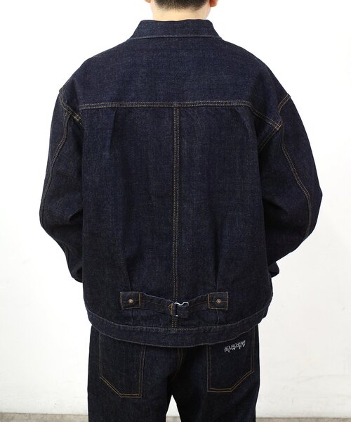 Sourcream（サワークリーム）の「【Sourcream/サワークリーム】リジッドデニムジャケット / 日本製（デニムジャケット・レディース・インディゴブルー・FREE）」の5枚目の写真