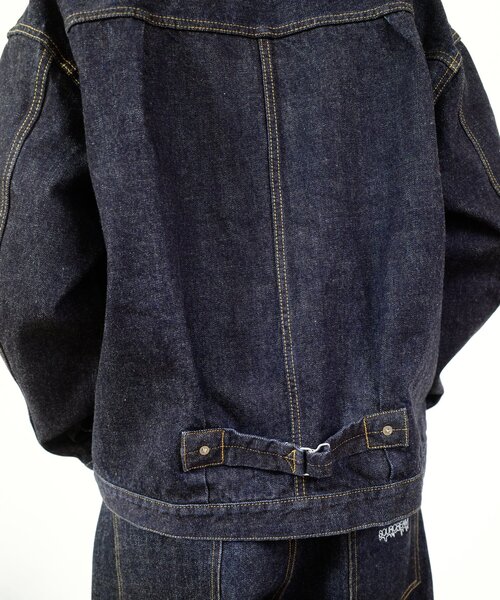 Sourcream（サワークリーム）の「【Sourcream/サワークリーム】リジッドデニムジャケット / 日本製（デニムジャケット・レディース・インディゴブルー・FREE）」の6枚目の写真