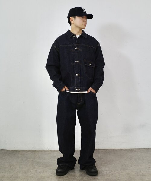 Sourcream（サワークリーム）の「【Sourcream/サワークリーム】リジッドデニムジャケット / 日本製（デニムジャケット・レディース・インディゴブルー・FREE）」の7枚目の写真