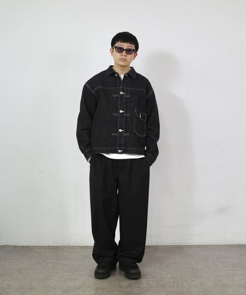 Sourcream（サワークリーム）の「【Sourcream/サワークリーム】リジッドデニムジャケット / 日本製（デニムジャケット・レディース・インディゴブルー・FREE）」の9枚目の写真