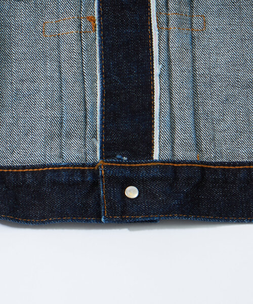 Sourcream（サワークリーム）の「【Sourcream/サワークリーム】リジッドデニムジャケット / 日本製（デニムジャケット・レディース・インディゴブルー・FREE）」の16枚目の写真