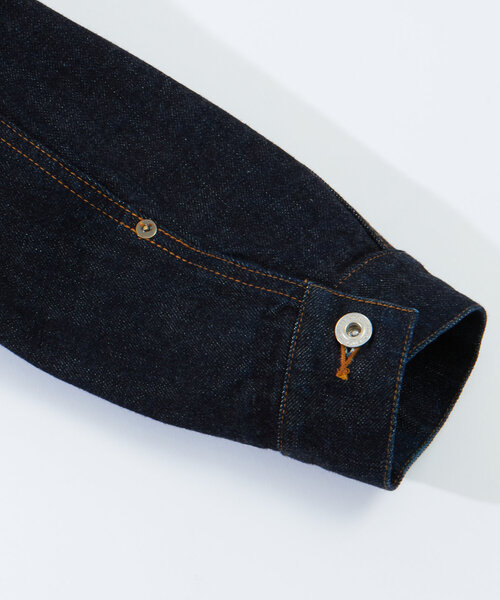 Sourcream（サワークリーム）の「【Sourcream/サワークリーム】リジッドデニムジャケット / 日本製（デニムジャケット・レディース・インディゴブルー・FREE）」の17枚目の写真