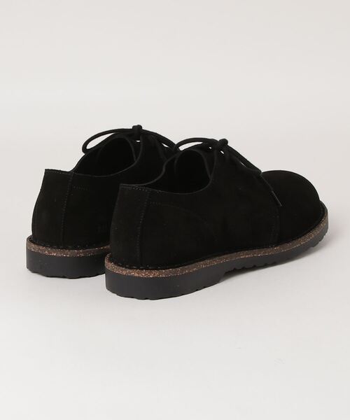 ビルケンシュトック 黒 レザー デッキシューズ Uppsala Low / アップサラ ロー スエードレザー black