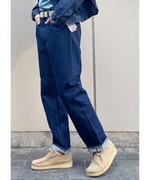 orSlow（オアスロウ）の「orSlow/オアスロウ　ショートレングス 105 スタンダードセルビッジデニム　SHORT LENGTH 105 STANDARD SELVEDGE DENIM（デニムパンツ）」