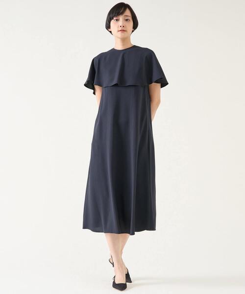 martinique(マルティニーク)の「ボレロワンピース(ワンピース・レディース・ベージュ/ネイビー・FREE)」の2枚目の写真