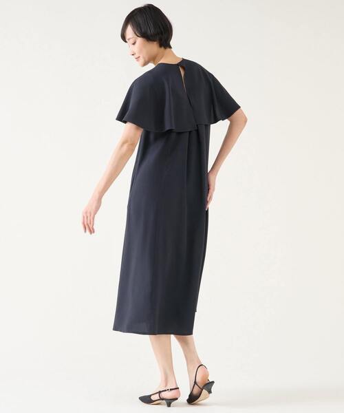 martinique(マルティニーク)の「ボレロワンピース(ワンピース・レディース・ベージュ/ネイビー・FREE)」の3枚目の写真