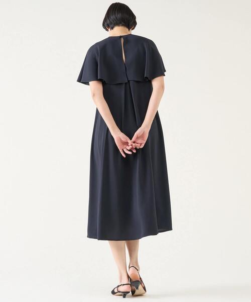 martinique(マルティニーク)の「ボレロワンピース(ワンピース・レディース・ベージュ/ネイビー・FREE)」の4枚目の写真