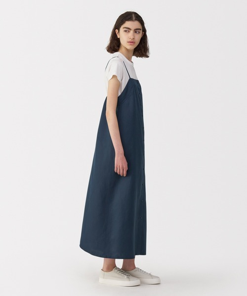 MUJI Labo(ムジラボ)の「〔MUJI Labo〕婦人 リネンシルクワンピース(シャツワンピース・レディース・ネイビー/スミクロ・S/M/L/XL)」の11枚目の写真