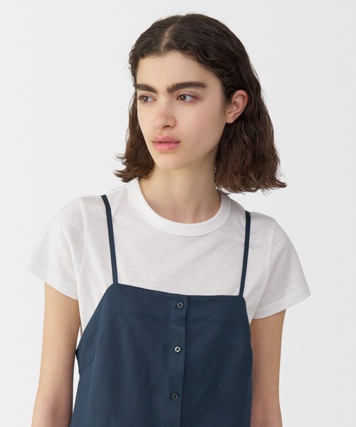 MUJI Labo(ムジラボ)の「〔MUJI Labo〕婦人 リネンシルクワンピース(シャツワンピース・レディース・ネイビー/スミクロ・S/M/L/XL)」の13枚目の写真