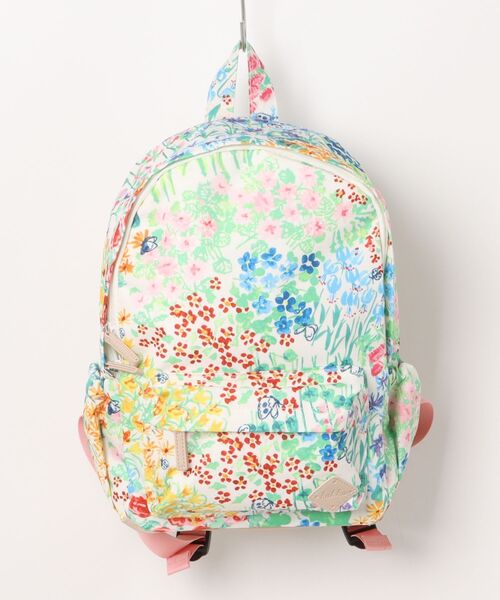 HAKKA KIDS（ハッカキッズ）の「こもれびのお庭プリントリュック（バックパック/リュック・キッズ・キナリ・M/S）」の8枚目の写真