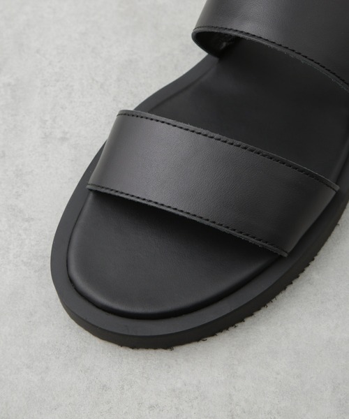 PADRONE（パドローネ）の「PADRONE THE STANDARD LINE/別注BACK STRAP SANDAL/ストラップ サンダル（サンダル・メンズ・ブラック・42/41/40）」の6枚目の写真
