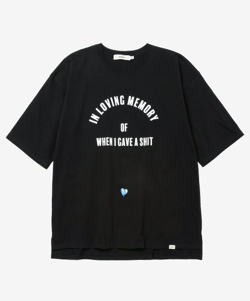 rehacer(レアセル)の「rehacer : Classical College Logo Relax Fit T-shirt / クラシカル カレッジロゴ リラックス フィット Tシャツ(Tシャツ/カットソー・メンズ・ブラック/ホワイト・X-LARGE/LARGE/MEDIUM)」の6枚目の写真