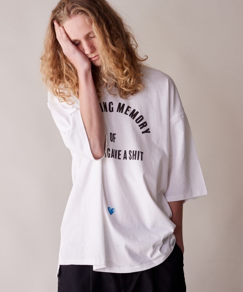 rehacer(レアセル)の「rehacer : Classical College Logo Relax Fit T-shirt / クラシカル カレッジロゴ リラックス フィット Tシャツ(Tシャツ/カットソー・メンズ・ブラック/ホワイト・X-LARGE/LARGE/MEDIUM)」の12枚目の写真