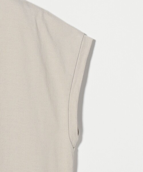BEAUTY&YOUTH UNITED ARROWS(ビューティーアンドユースユナイテッドアローズ)の「コットン ロゴプリント フレンチスリーブ Tシャツ(Tシャツ/カットソー・レディース・ナチュラル/オフホワイト/ダークグレー/ライトピンク・FREE)」の20枚目の写真