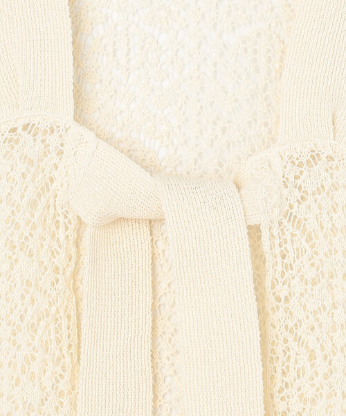 enrica | 2WAY レース ニットベスト WOMEN（ベスト）｜enrica
