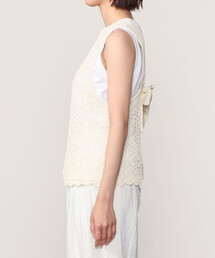 enrica（エンリカ）の「enrica | 2WAY レース ニットベスト WOMEN