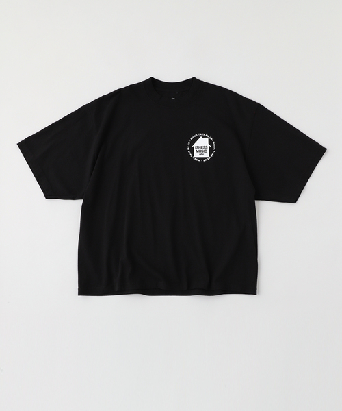 is-ness（イズネス）の「ISNESS MUSIC / イズネス ミュージック HOUSE MUSIC WILL NEVER DIE（Tシャツ/カットソー・メンズ・ホワイト/ブラック・LARGE/MEDIUM）」の5枚目の写真