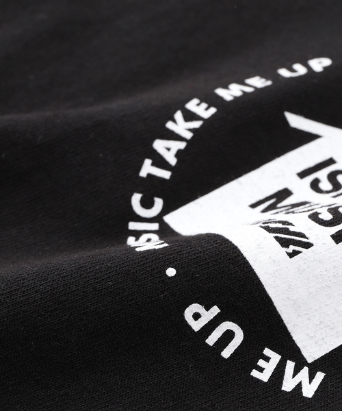 is-ness（イズネス）の「ISNESS MUSIC / イズネス ミュージック HOUSE MUSIC WILL NEVER DIE（Tシャツ/カットソー・メンズ・ホワイト/ブラック・LARGE/MEDIUM）」の9枚目の写真