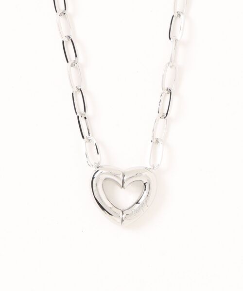 repipi armario(レピピ アルマリオ)の「ハートチェーンマグネックレス(ネックレス・キッズ・シルバー・FREE)」の8枚目の写真