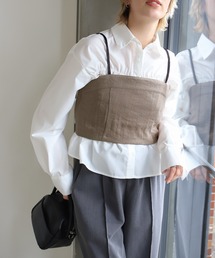 リネンライクビスチェ